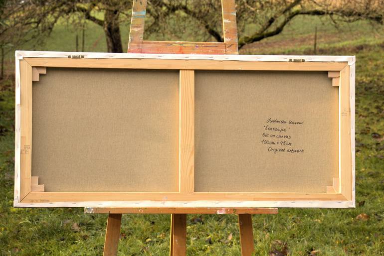 Original Contemporary Seascape Painting by Ludmilla Ukrow