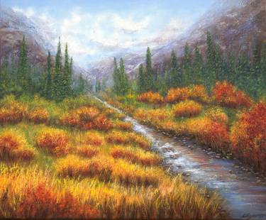 Original Fine Art Nature Paintings by Ludmilla Ukrow