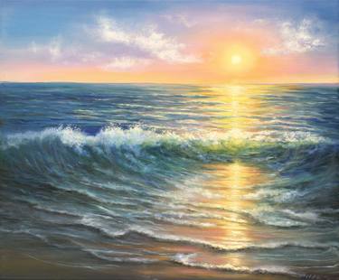 Original Seascape Paintings by Ludmilla Ukrow