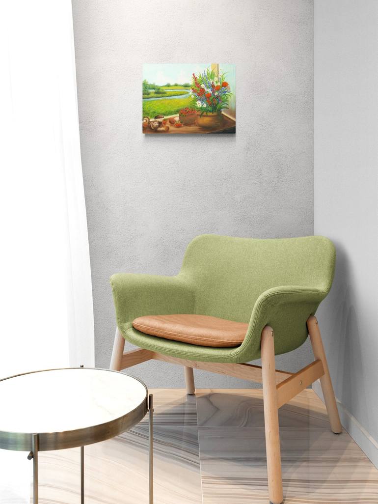 Original Contemporary Landscape Painting by Ludmilla Ukrow