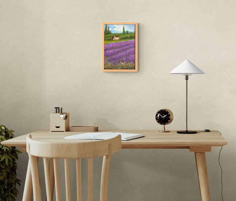 Original Impressionism Landscape Painting by Ludmilla Ukrow