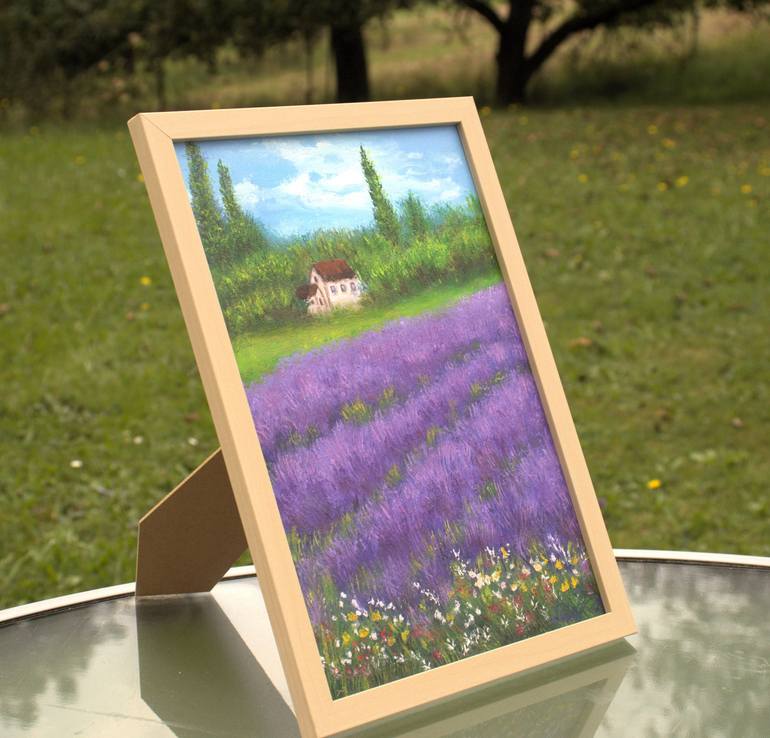 Original Impressionism Landscape Painting by Ludmilla Ukrow