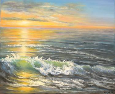 Original Contemporary Seascape Paintings by Ludmilla Ukrow