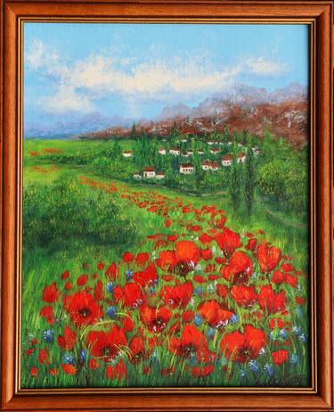 Original Fine Art Landscape Paintings by Ludmilla Ukrow