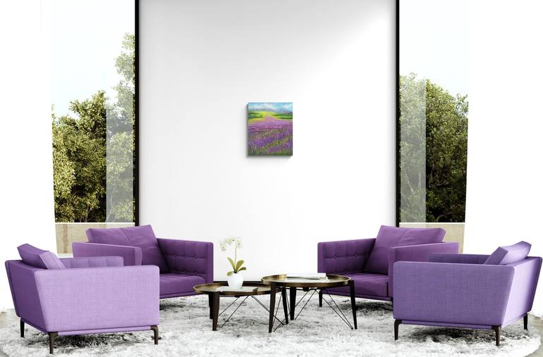 Original Impressionism Landscape Painting by Ludmilla Ukrow