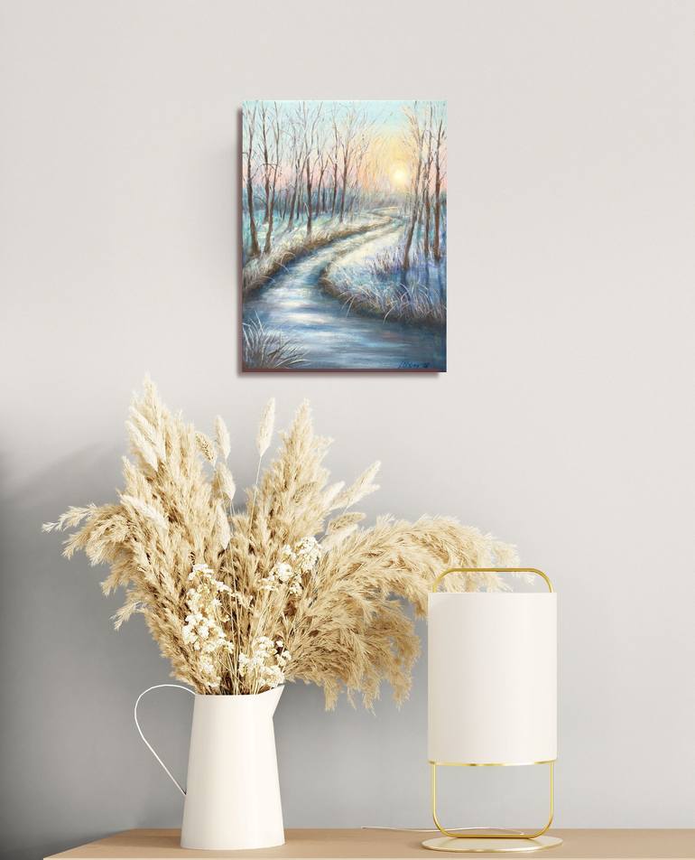 Original Contemporary Landscape Painting by Ludmilla Ukrow