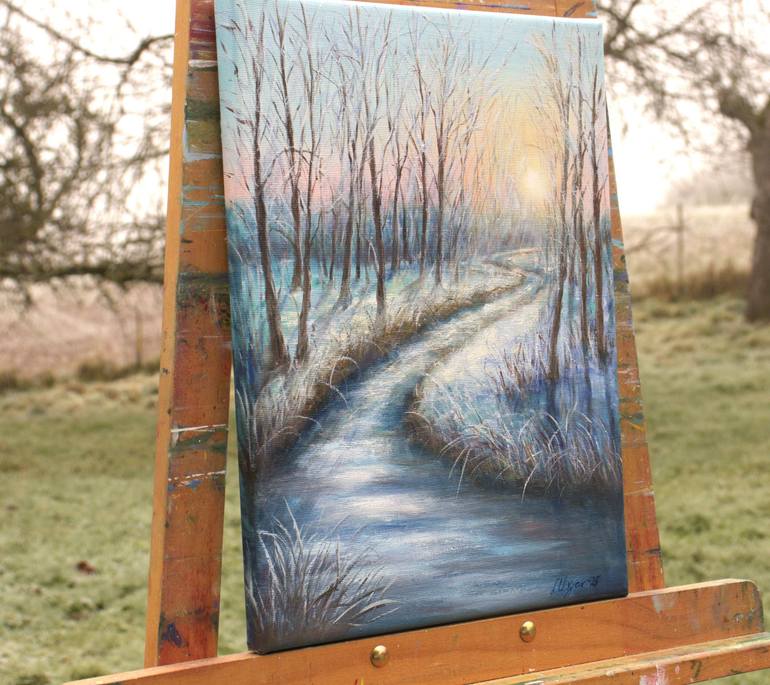 Original Contemporary Landscape Painting by Ludmilla Ukrow