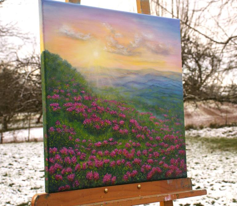 Original Contemporary Landscape Painting by Ludmilla Ukrow