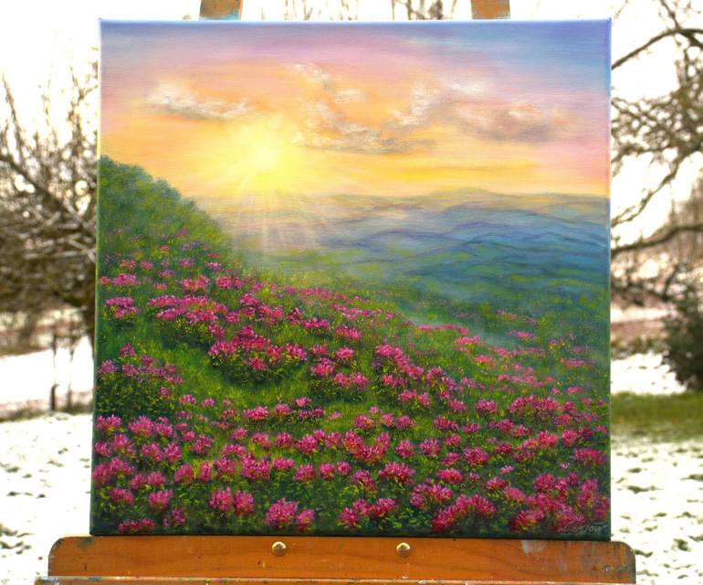 Original Contemporary Landscape Painting by Ludmilla Ukrow