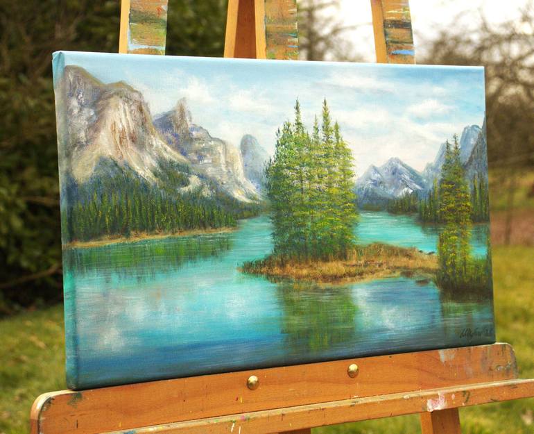 Original Contemporary Landscape Painting by Ludmilla Ukrow
