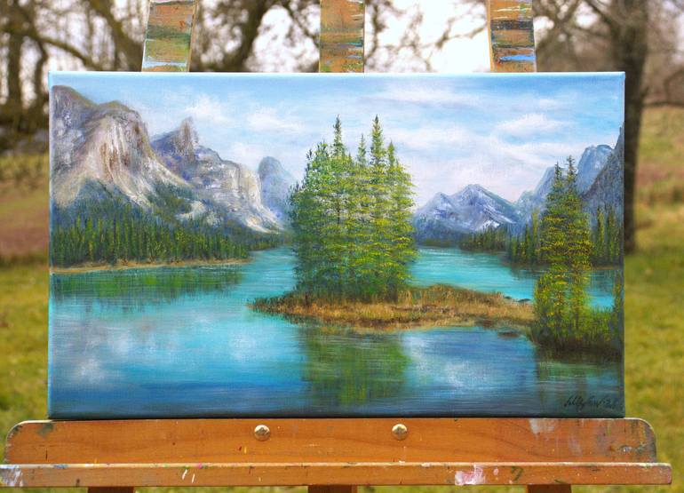 Original Contemporary Landscape Painting by Ludmilla Ukrow