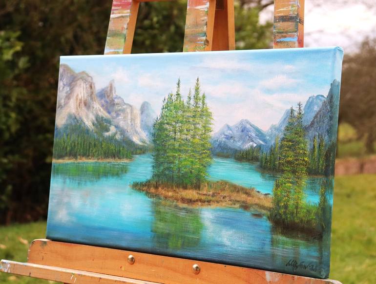 Original Contemporary Landscape Painting by Ludmilla Ukrow