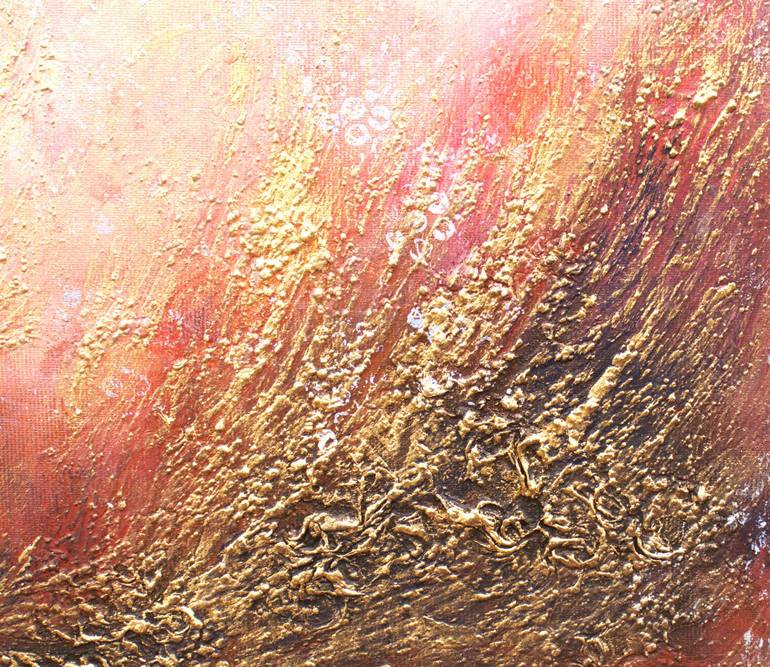 Original Abstract Expressionism Abstract Painting by Ludmilla Ukrow