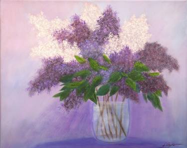 Original Floral Paintings by Ludmilla Ukrow