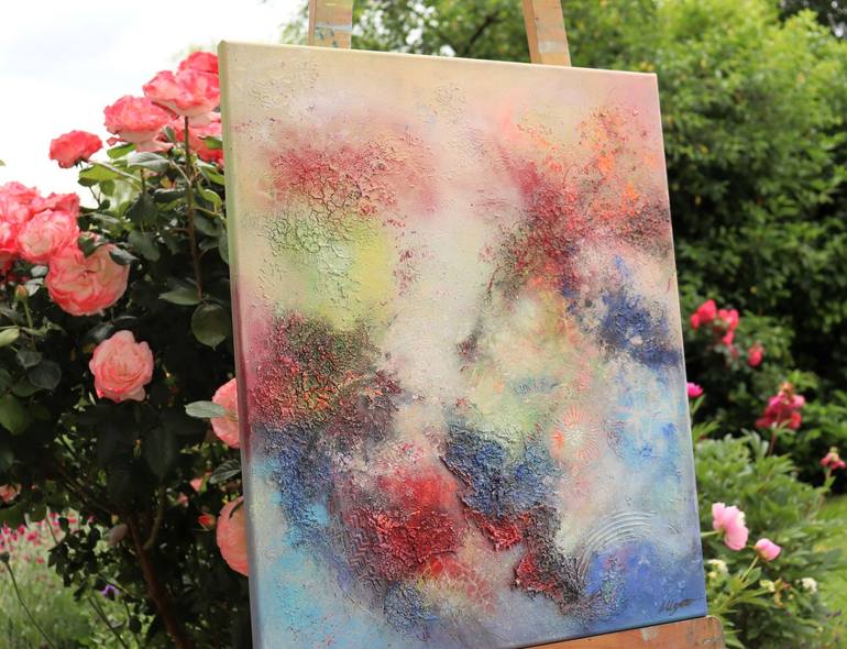 Original Abstract Painting by Ludmilla Ukrow