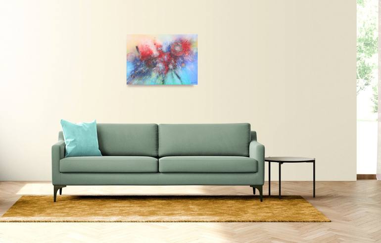 Original Abstract Painting by Ludmilla Ukrow