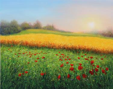 Original Realism Landscape Paintings by Ludmilla Ukrow