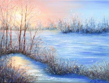 Original Fine Art Landscape Paintings by Ludmilla Ukrow