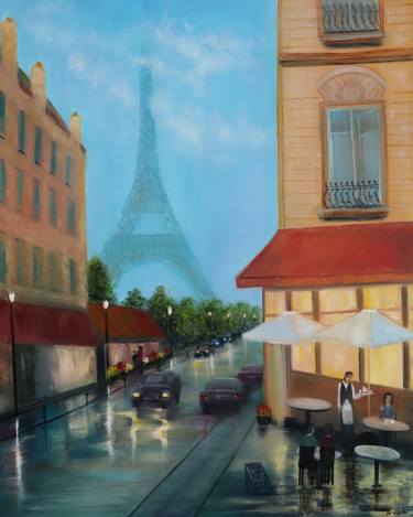 Original Cities Paintings by Ludmilla Ukrow