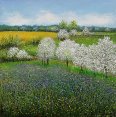 Original Impressionism Landscape Paintings by Ludmilla Ukrow