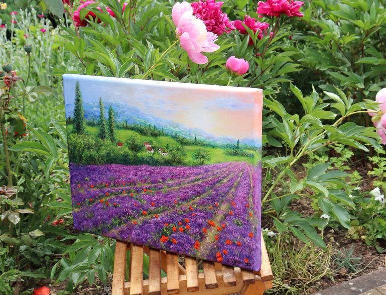 Original Impressionism Landscape Painting by Ludmilla Ukrow
