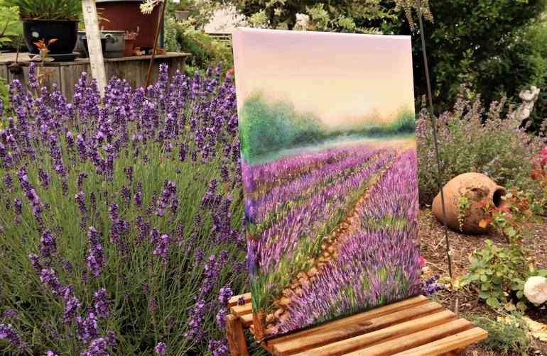 Original Impressionism Landscape Painting by Ludmilla Ukrow