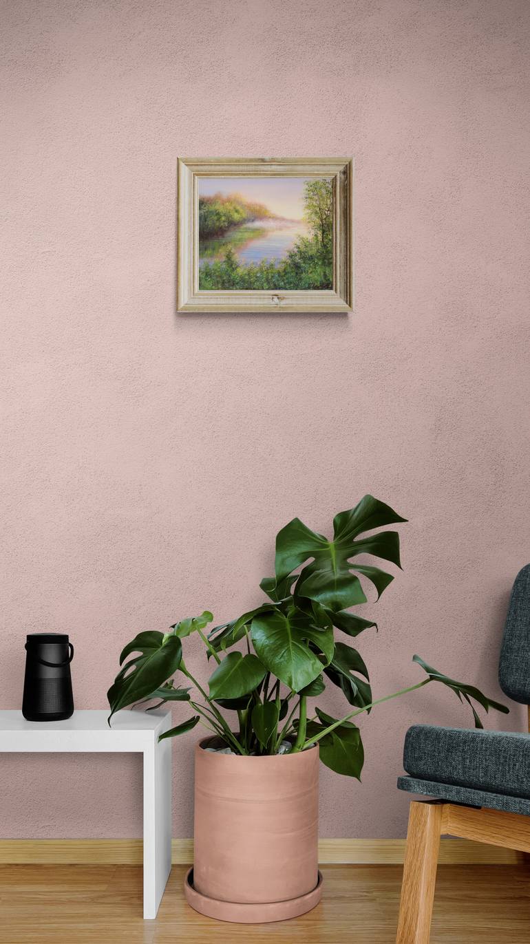 Original Impressionism Landscape Painting by Ludmilla Ukrow