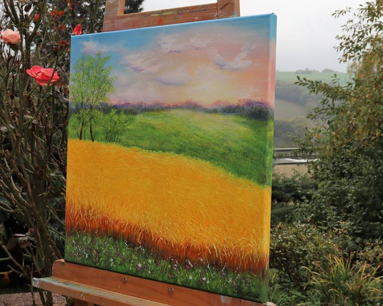 Original Landscape Painting by Ludmilla Ukrow