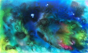 Print of Abstract Expressionism Outer Space Paintings by Pablo Cros