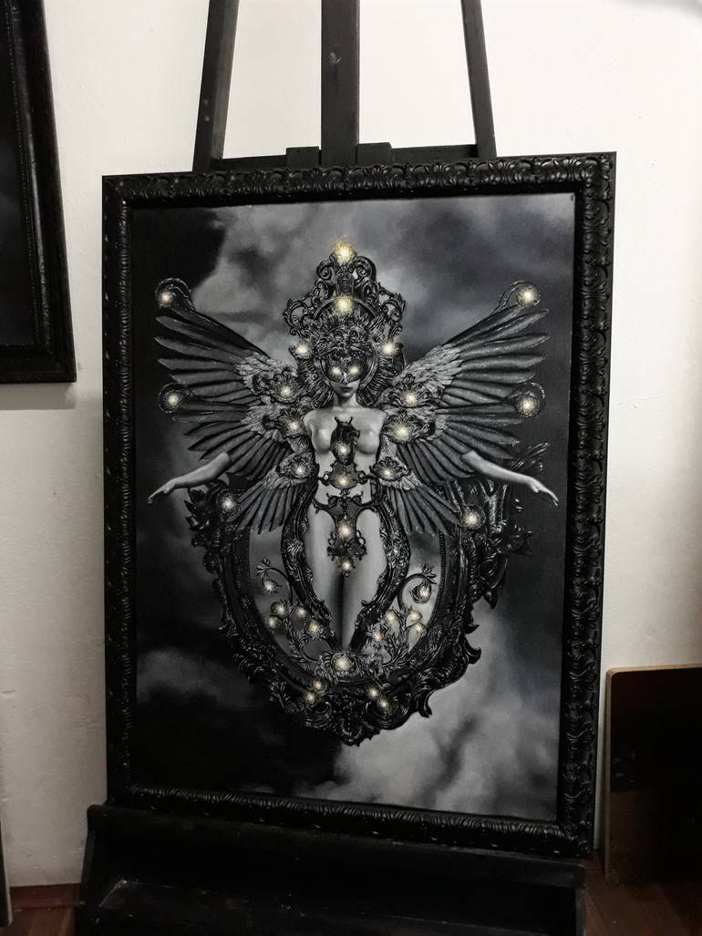 Original Figurative Other Painting by Milan Stepovic