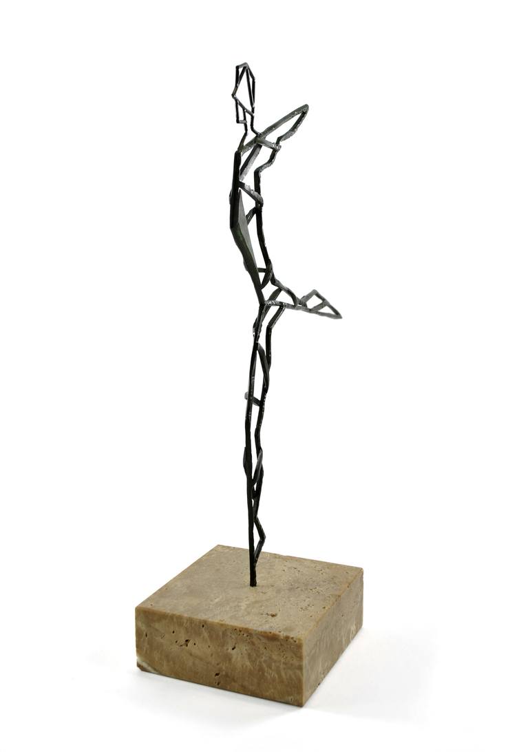 Original Figurative Performing Arts Sculpture by Stavros Konidaris