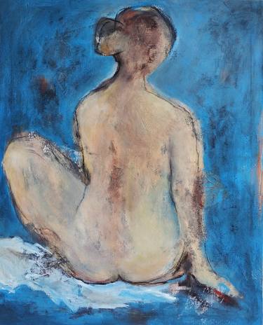Original Abstract Expressionism Body Painting by Irina Limanova