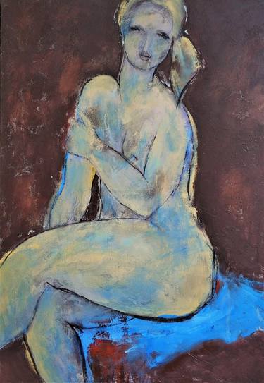 Original Expressionism Body Painting by Irina Limanova