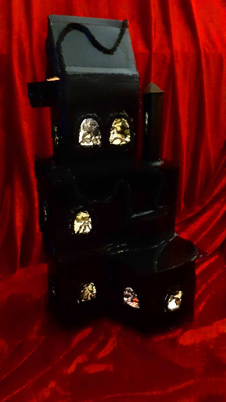 Original Minimalism Architecture Mixed Media by Vera Polyachenko