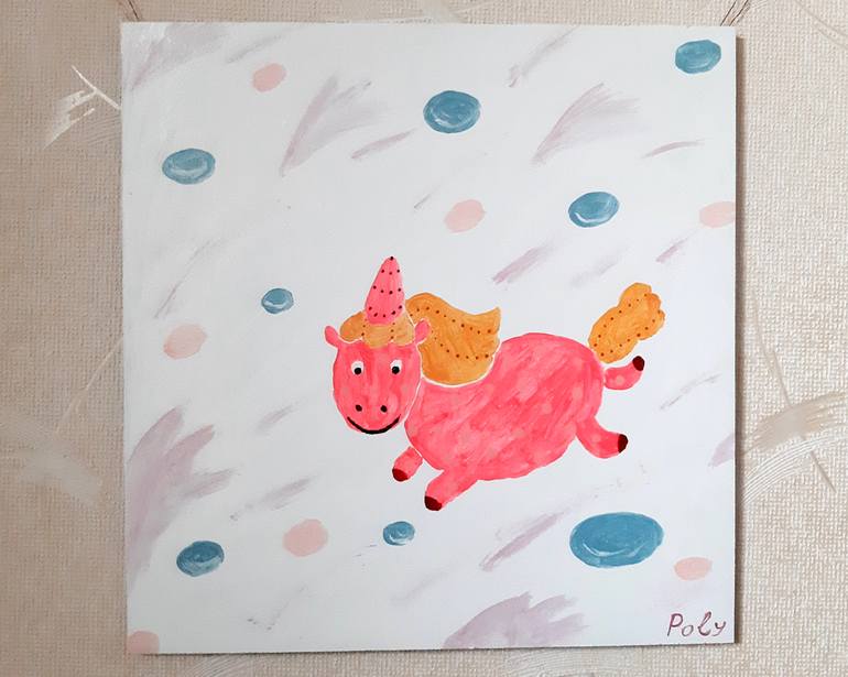 Original Fine Art Kids Paintings by Vera Polyachenko