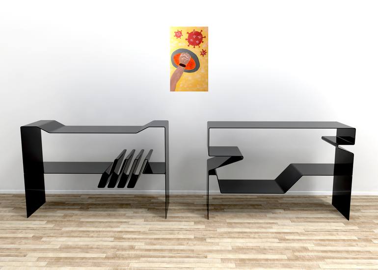 Original Conceptual Health & Beauty Painting by Vera Polyachenko