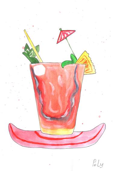 Print of Illustration Food & Drink Paintings by Vera Polyachenko