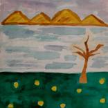 Collection Watercolor on canvas