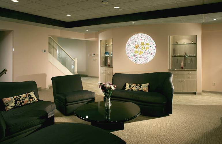 Original Fine Art Floral Painting by Vera Polyachenko