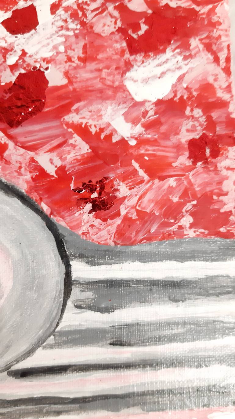 Original Conceptual Car Painting by Vera Polyachenko