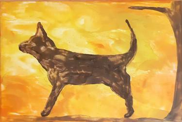 Print of Fine Art Dogs Paintings by Vera Polyachenko