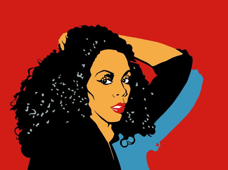 Donna Summer Collage by Richard Ackoon | Saatchi Art