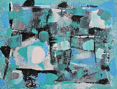 Original Abstract Paintings by Salome Chelidze Wilson