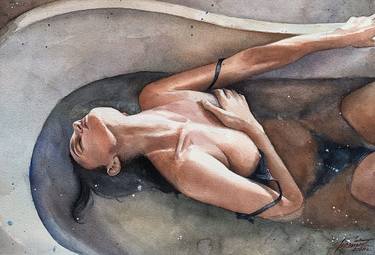 Original Nude Paintings by Polina Gerasimenko