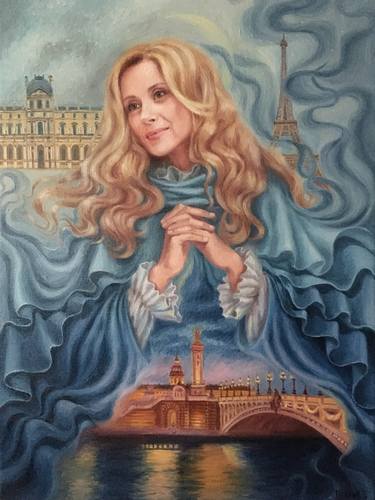 Original Pop Culture/Celebrity Painting by Elena Petryk
