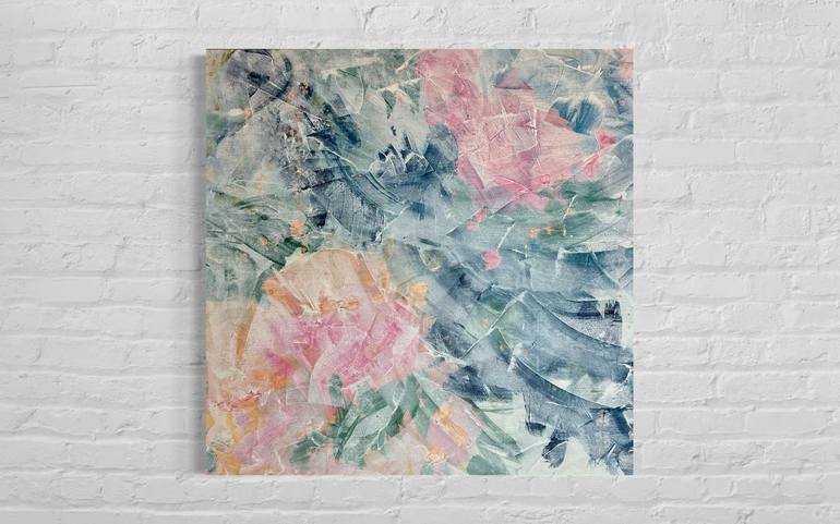 Original Abstract Expressionism Abstract Painting by Louise Hiley