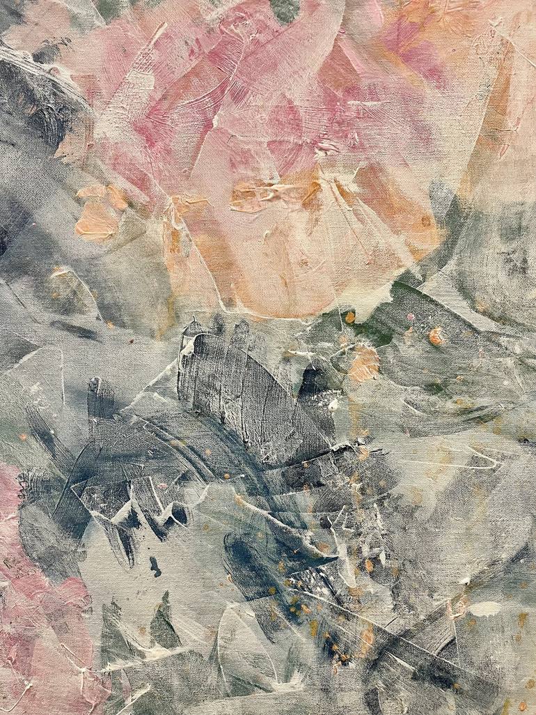 Original Abstract Expressionism Abstract Painting by Louise Hiley