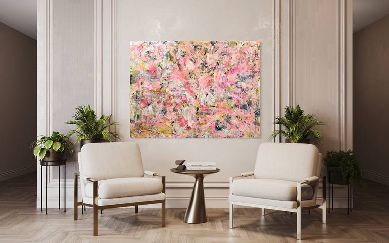 Original Abstract Painting by Louise Hiley