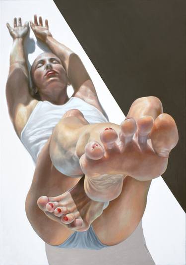 Original Figurative Body Paintings by Michel Devanakis