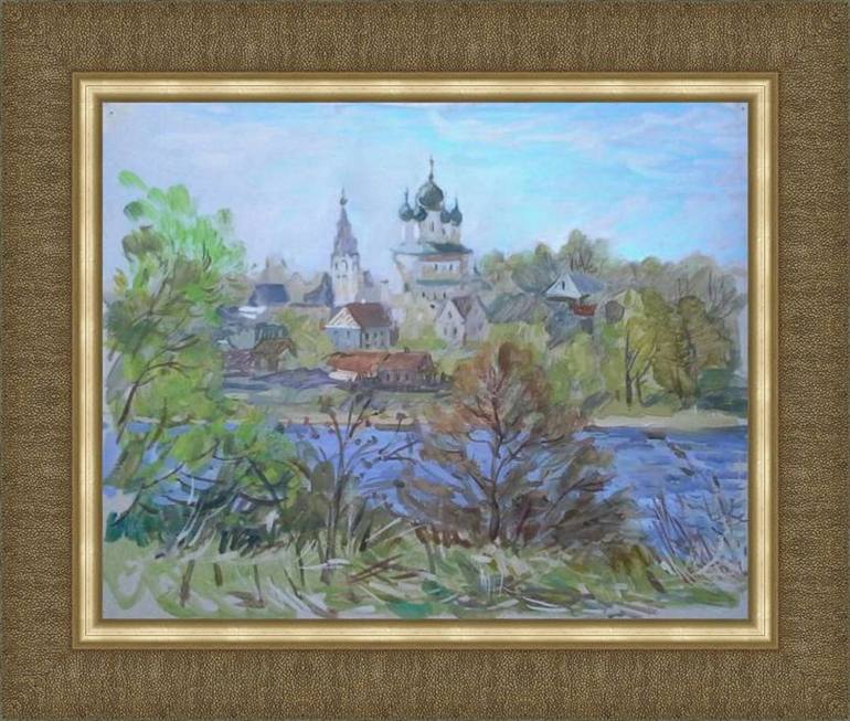 Original Fine Art Landscape Painting by Maria Iakovleva